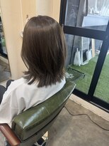 エムドット ヒロシマ(m. HIROSHIMA)&nbsp;巻くのが苦手でも垢抜ける☆オリーブグレージュ×くびれヘア