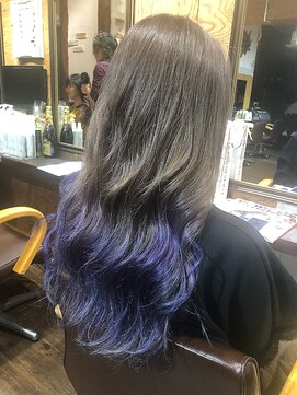 ユートピア(U topia) ブルーラベンダーグラデーションカラー