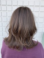 アミトヘアアンドサロン(amito hair&salon)&nbsp;こなれた雰囲気に◎ミディアムレイヤー/ショコララベージュ