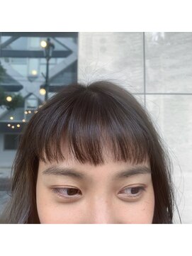 ザ デイ ショウナン(THE DAY shonan) オン眉 ボブスタイル
