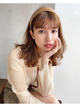 マリアバイアフロート(Maria by AFLOAT) 前髪デザインが可愛い☆大人小顔ミディ