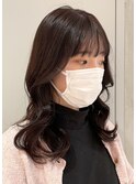 【 YOKE 】チェリーブラウンくびれヘアヨシンモリ韓国