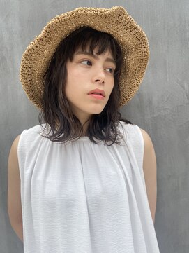 レオニード 表参道(LEONID) ホワイトアッシュ　デジタルパーマ　佐々木