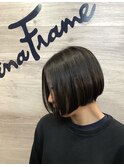ナチュラルショートボブ