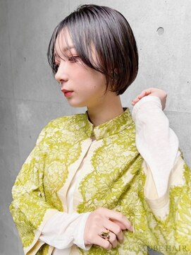 オーブ ヘアー ハレ 福岡新宮店(AUBE HAIR hale) 20代・30代_大人コンパクトショート