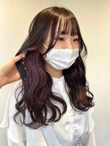 ムク 横浜店(muku)&nbsp;ダブルカラーピンクベージュベージュカラーケアブリーチレイヤー