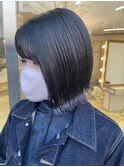ブルーブラック系カラー