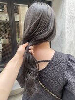 コフィー バイ メルト 吉祥寺(cofy by melt)&nbsp;【松本咲花】ブリーチなしオリーブグレージュ/韓国風カラー