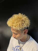 【スパイキーショート】刈上げメンズショート
