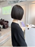 ミニボブ/タイトボブ[表参道/ブリーチ/ハイライト]Mai