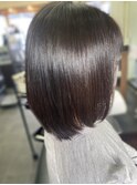 ナチュラルボブ　地毛風カラー　20代30代40代