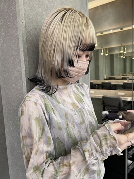 ロンドワン 三宮元町(Lond one) エンドカラー/毛先カラー/グラデーションカラ/ホワイトブロンド