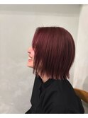 切りっぱなしボブ