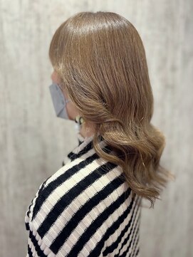 テトテ 門戸厄神店(tetote) 【tetote門戸厄神/村山】ハイトーンベージュ / くびれレイヤー