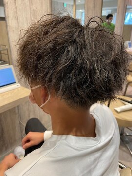 エヌアンドエー せんげん台店(N&A) ツイストパーマ×カラー メンズカット/爽やかショート