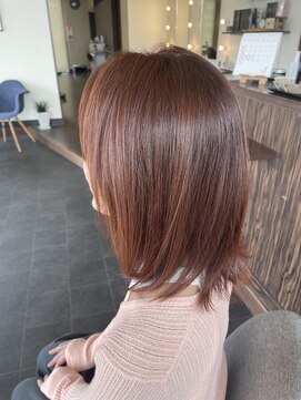 アフェクテュー 志度店(affectueux) 20代30代40代  ツヤツヤ暖色カラー