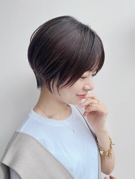 トルネード(TORNADO) 大人ショートひし形丸顔面長絶壁丸みマッシュ前髪ありK20240606