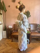 ザジ(ZAZIE)&nbsp;大人女性の浴衣スタイル