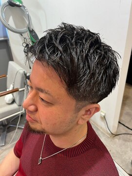 エヌアンドエー 草加店(N&A) 働く男の清潔感アップスタイル ツーブロック/ローフェード