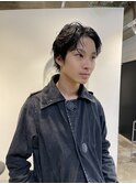 センターパートショート