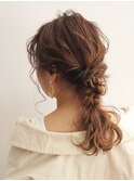 〔mist：Yoko〕ヘアアレンジ/あみおろし/金沢文庫/金沢八景 #218