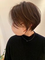 グラム 宜野湾店(gram)&nbsp;ショート＿ハイライト＿白髪ぼかし＿ベージュ系カラー