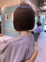 ロンドフルール 大宮東口(Lond fleur)&nbsp;イメチェン外ハネボブ美髪×ブリーチなしレイヤー韓国[大宮］