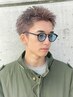 メンズカット＋ダブルカラー￥21800