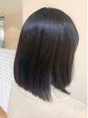 就活中も透明感の出る黒で重くならない色にできます！