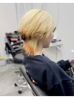 ミラ 銀座(MILA)&nbsp;ハイトーンとウルフカット、キツネさんカラー^ ^