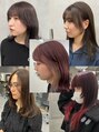 ヘアサロン ドットプラス 町田店(dot. plus)&nbsp;前髪、顔周り小顔カット得意♪耳にかけても結んでも良いです！