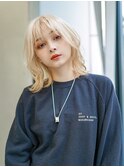 【GEEKS渋谷】透明感/ハイトーン/抜け感/ツヤ感/春夏カラー/美髪