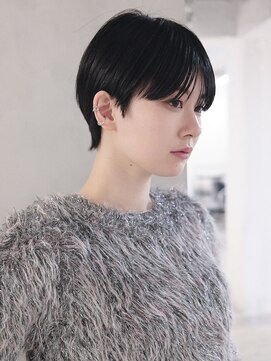 フォト 新宿三丁目(foto) ▽コンパクトショートミニウルフブリーチなし前髪ミディアム新宿