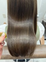 スタジオヒープ 辻堂(studio HEAP)&nbsp;オリーブベージュ/髪質改善カラー/ブリーチなしカラー