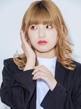 インデックスヘアーユー 錦糸町店(in'dex hair - U) レイヤーカット ブリーチ ダブルカラー  ブリーチ&ダブルカラー