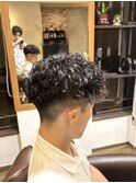 外国人風スペインカール