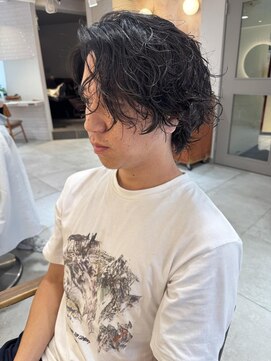 キャンバス バイ ネオリーブ 横浜西口(Canvas by neo.) 横浜★人気のメンズパーマスパイラルパーマ