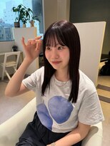 アム(amu)&nbsp;グレージュ/ラベンダーグレージュ/ブリーチなし透明感カラー