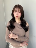 トリッカ シブヤ(TRICCA SHIBUYA)&nbsp;韓国風ロング/前髪あり/柔らかレイヤー