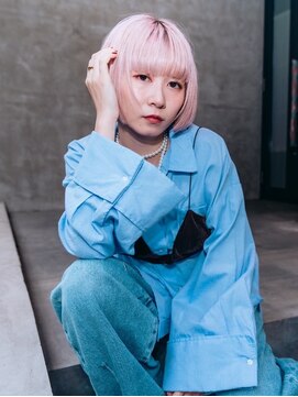 ルームヘア 笹塚店(Room hair) ボブ/グレージュ/大人女性/レイヤー/ショート[笹塚]