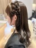 【イベントやライブに♪】サイドヘアアレンジorポニーテール￥2980
