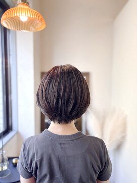 大人ショートボブ