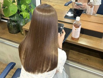 コミレ(COMILE)の写真/100種類以上の薬剤から組み合わせ、あなたに合う施術をおこない自然なストレートに♪【上前津/大須/金山】