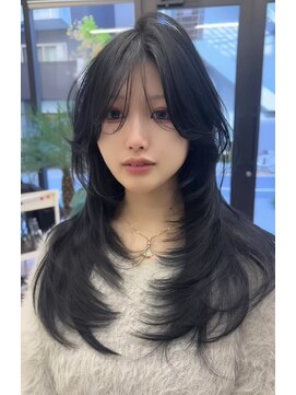 ヌエン 渋谷(NU/EN) ハッシュカット/ハッシュレイヤー/ハイレイヤーカット