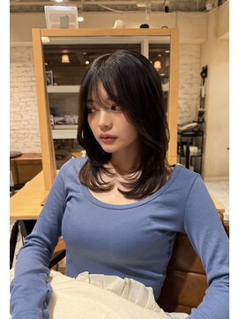 ラボヌール ヘアー エクラ(La Bonheur hair eclat) 伸ばし途中の方必見!セミロングレイヤーカット