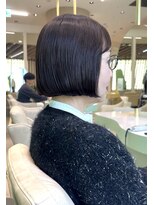 ボヌール 西宮北口(Bonheur)&nbsp;もう広がりで悩まない毛量多めさんでも収まる、究極のボブヘア