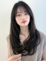アグ ヘアー オリーブ 郡山富田店(Agu hair olive)&nbsp;《Agu hair》イェップンオンニ小顔レイヤー×numberA.ヘアバター