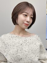 ミリ(mm) レイヤーカット オリーブベージュ カラー 韓国 髪質改善 仙台