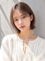 ノア(NOA)&nbsp;【NOA】透け感外はねボブシースルーバングくびれ小顔ヘア