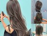 【ハイライト入れ放題】透明感N.カラー+ケアブリーチハイライト ¥ 16800